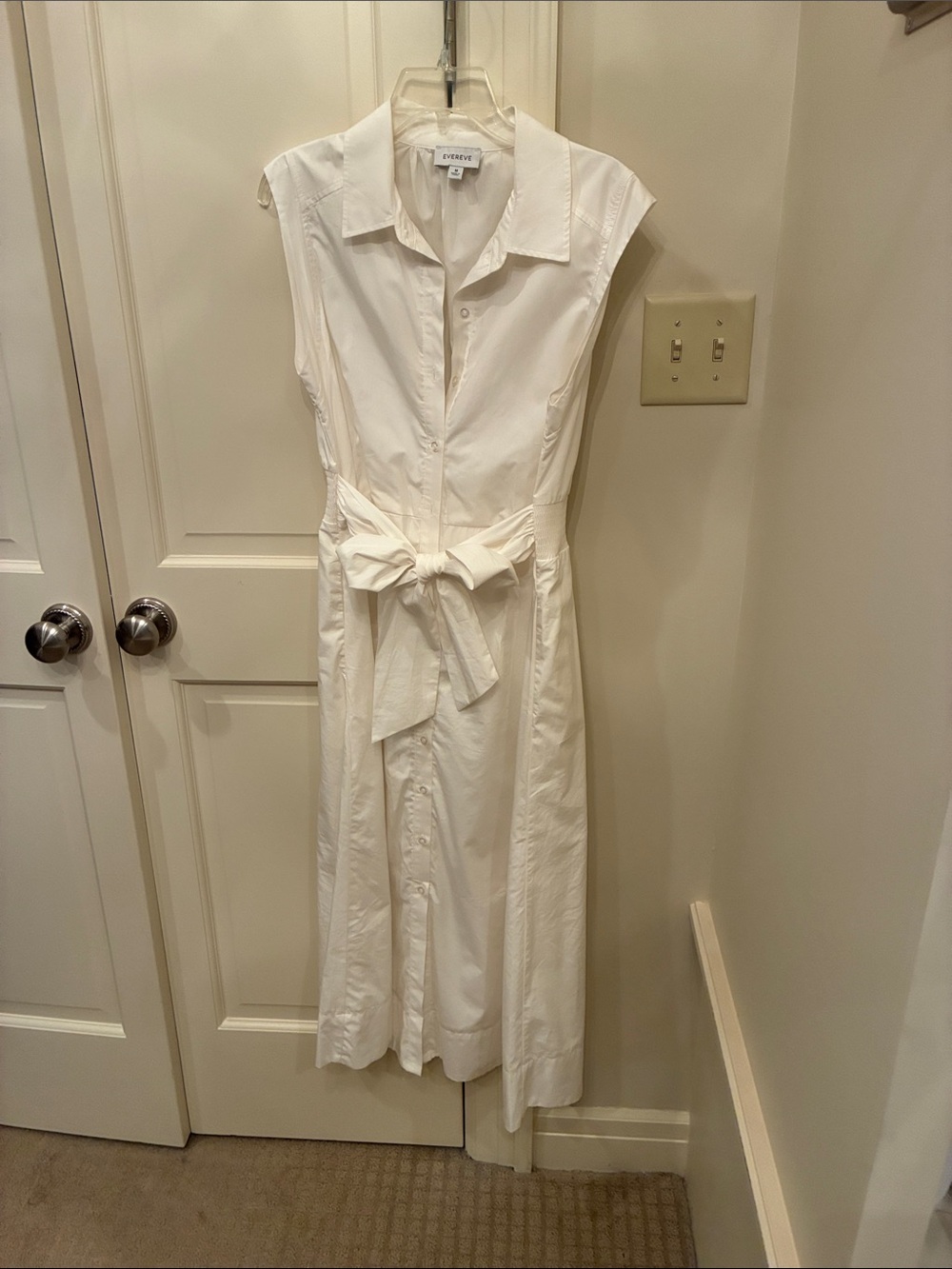 Everve white shirtdress